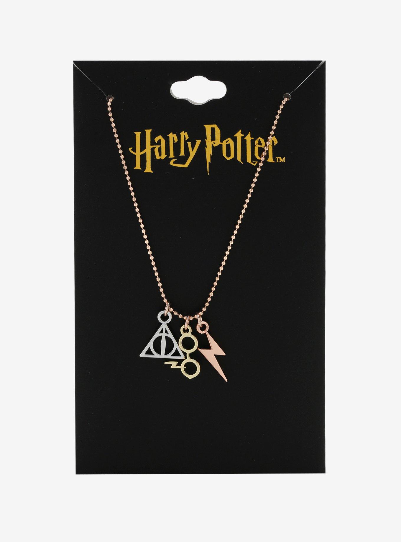 Harry Potter Dainty Charm Necklace, , alternate