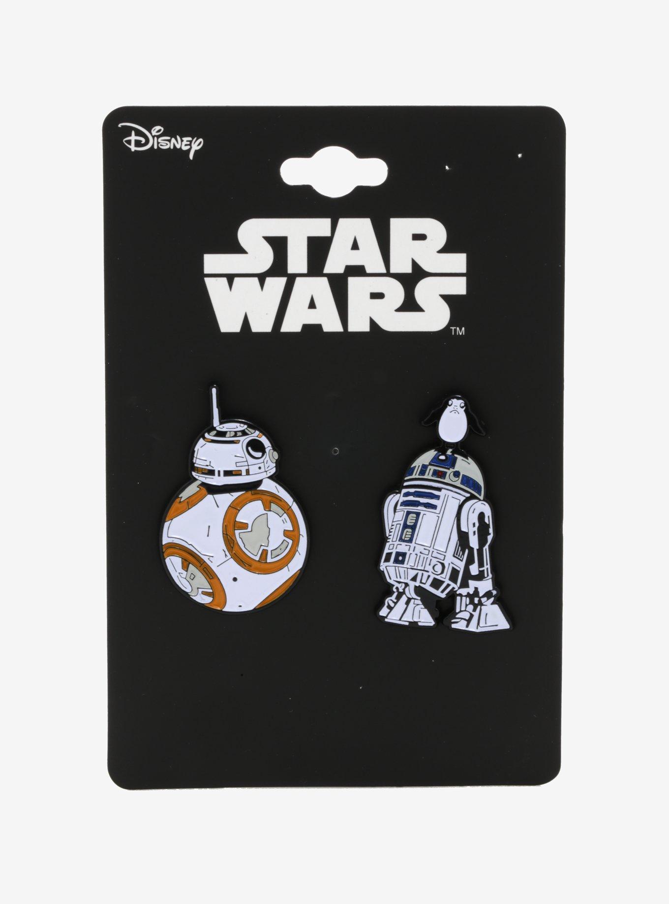 Disney Star Wars Droids BB-8 R2-D2 Enamel Pin Set, , alternate