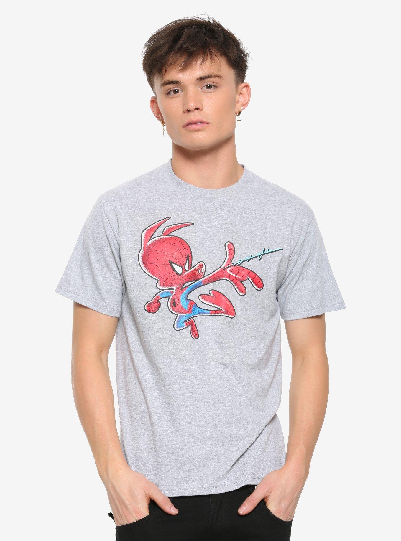 Marvel Spider-Man: Into The Spider-Verse Action Spider-Ham T-Shirt, MULTI, alternate
