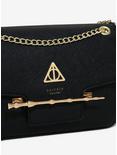 Loungefly Harry Potter Deathly Hallows Wand Crossbody Bag - BoxLunch Exclusive, , alternate