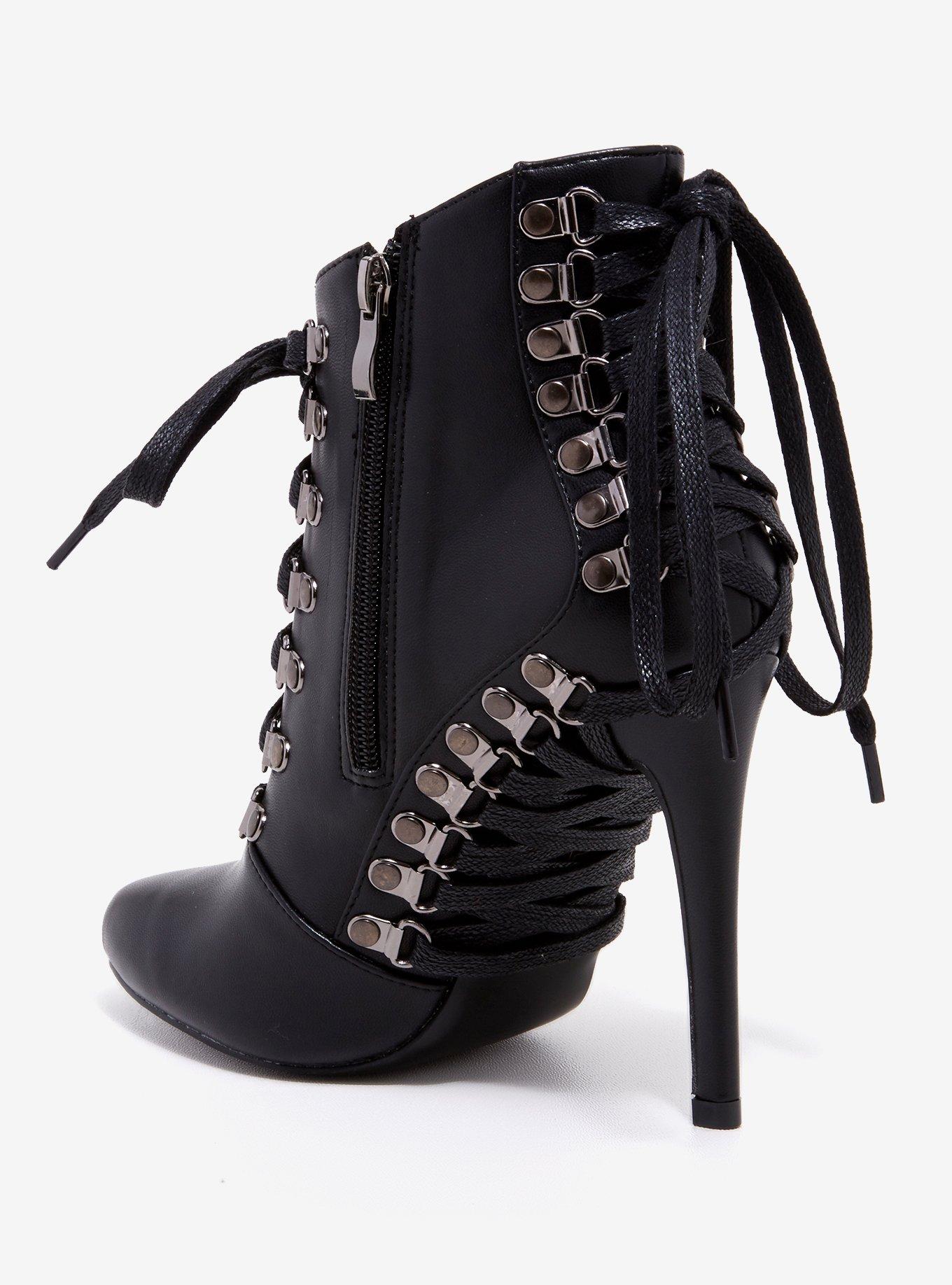 Marvel Avengers Black Widow Heel Booties, , hi-res