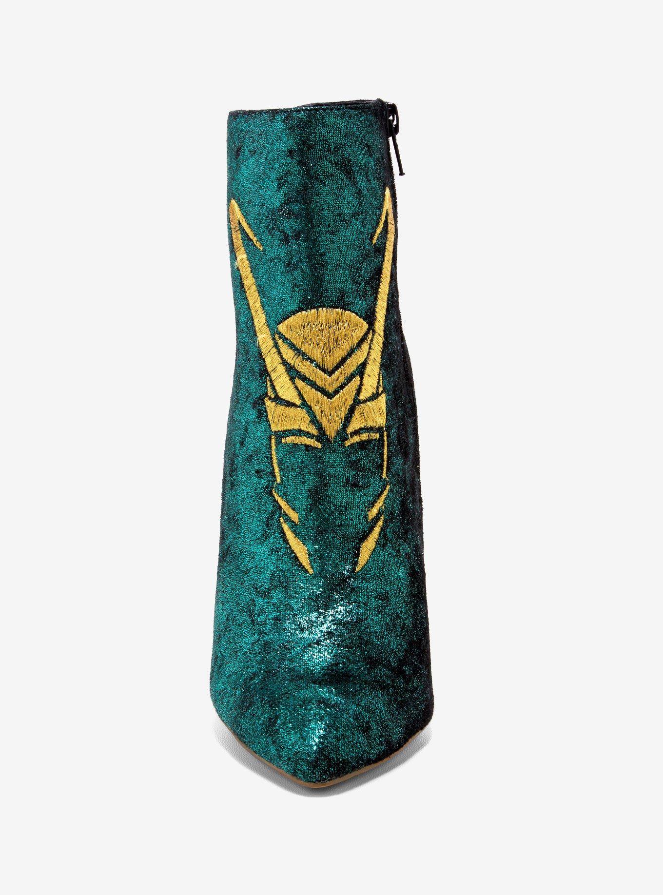 Marvel Avengers Loki Heel Booties, , alternate