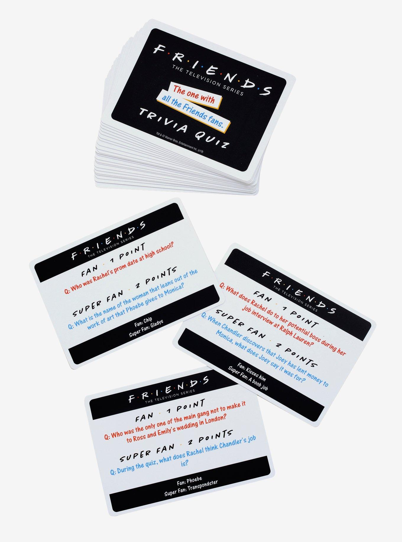 Friends Trivia Quiz Cards, , alternate