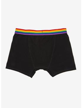 Rainbow Stripe Waistband Boxer Briefs, , hi-res