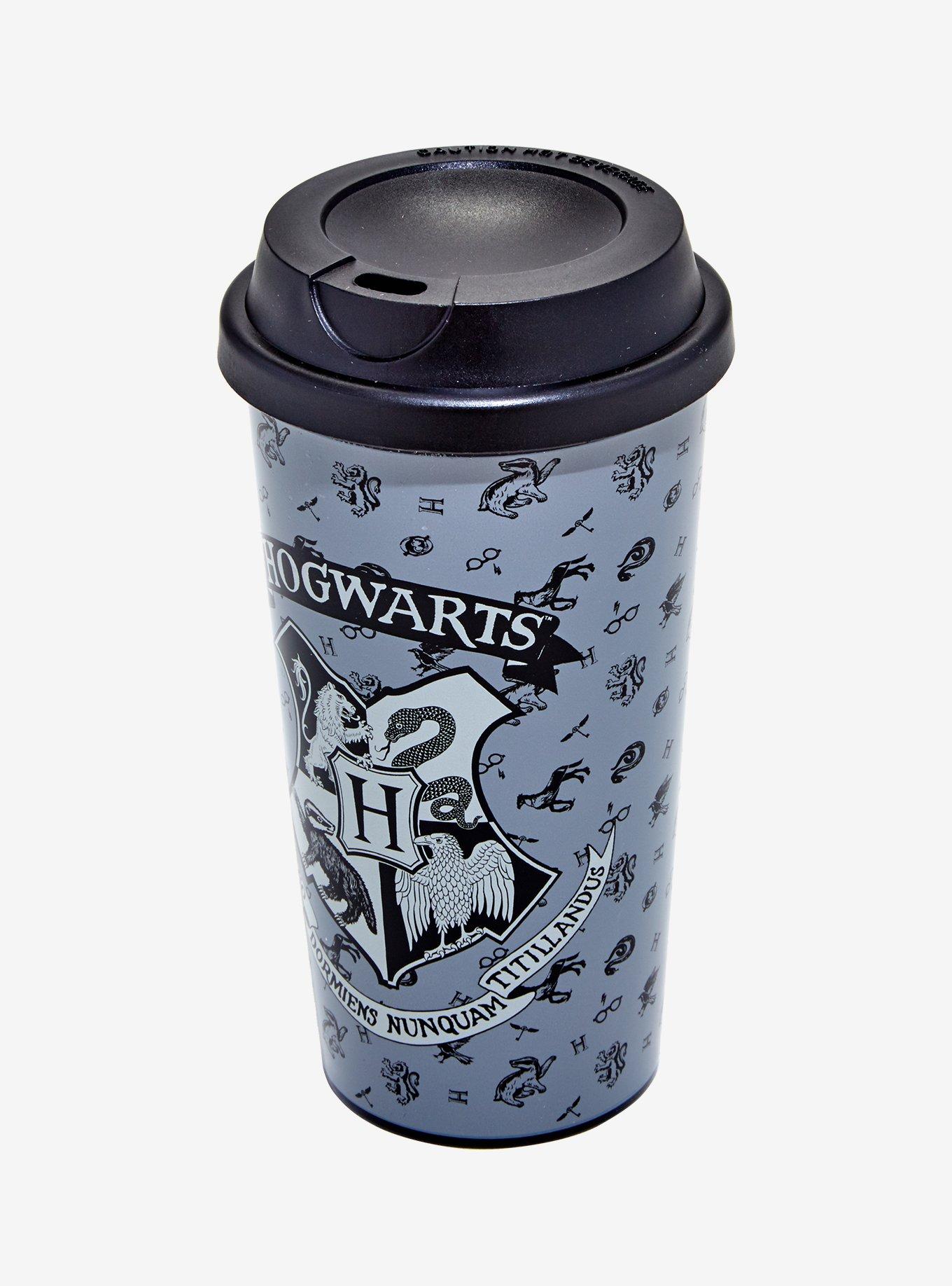 Harry Potter Hogwarts Crest Travel Mug, , alternate