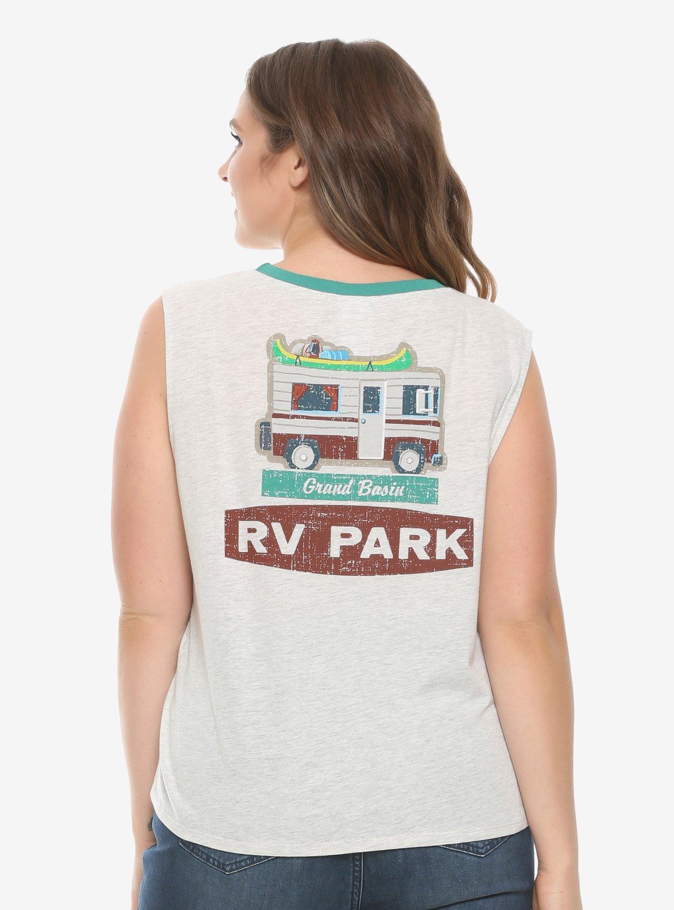 Disney Pixar Toy Story 4 RV Park Tie Front Tank Top Plus Size, , alternate