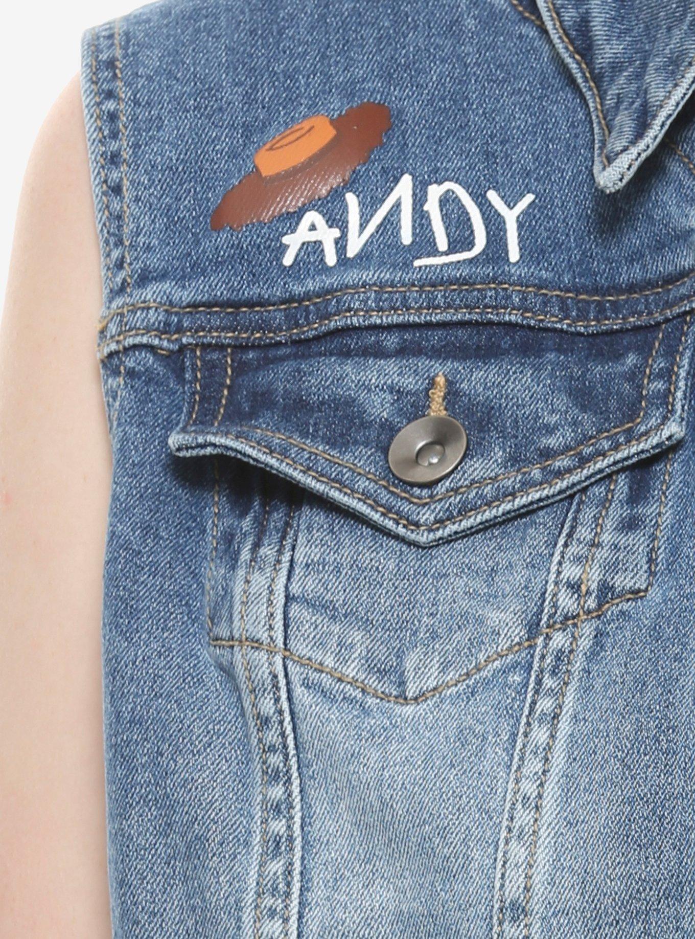 Disney Pixar Toy Story Woody Denim Vest, , alternate