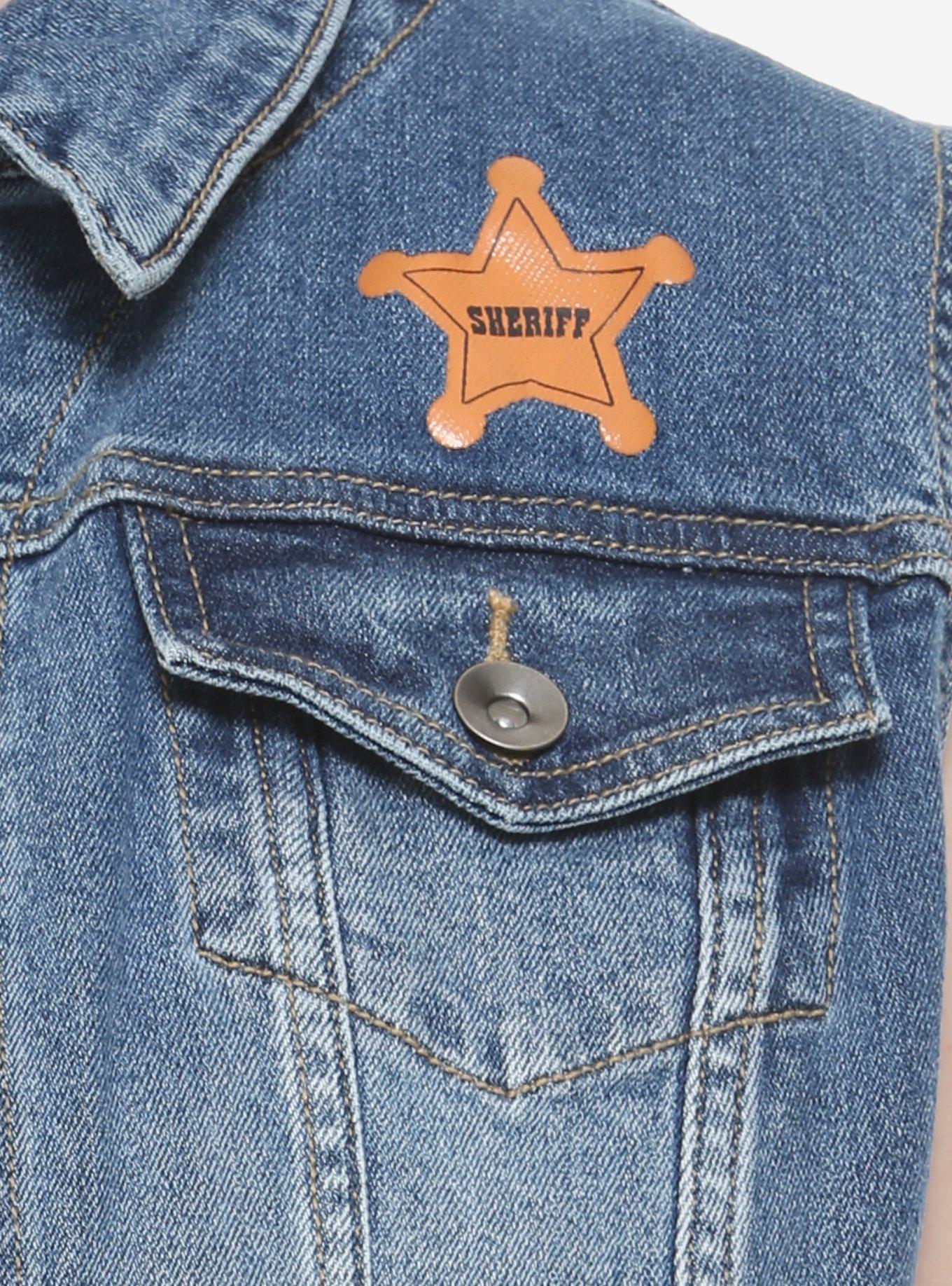 Disney Pixar Toy Story Woody Denim Vest, , alternate