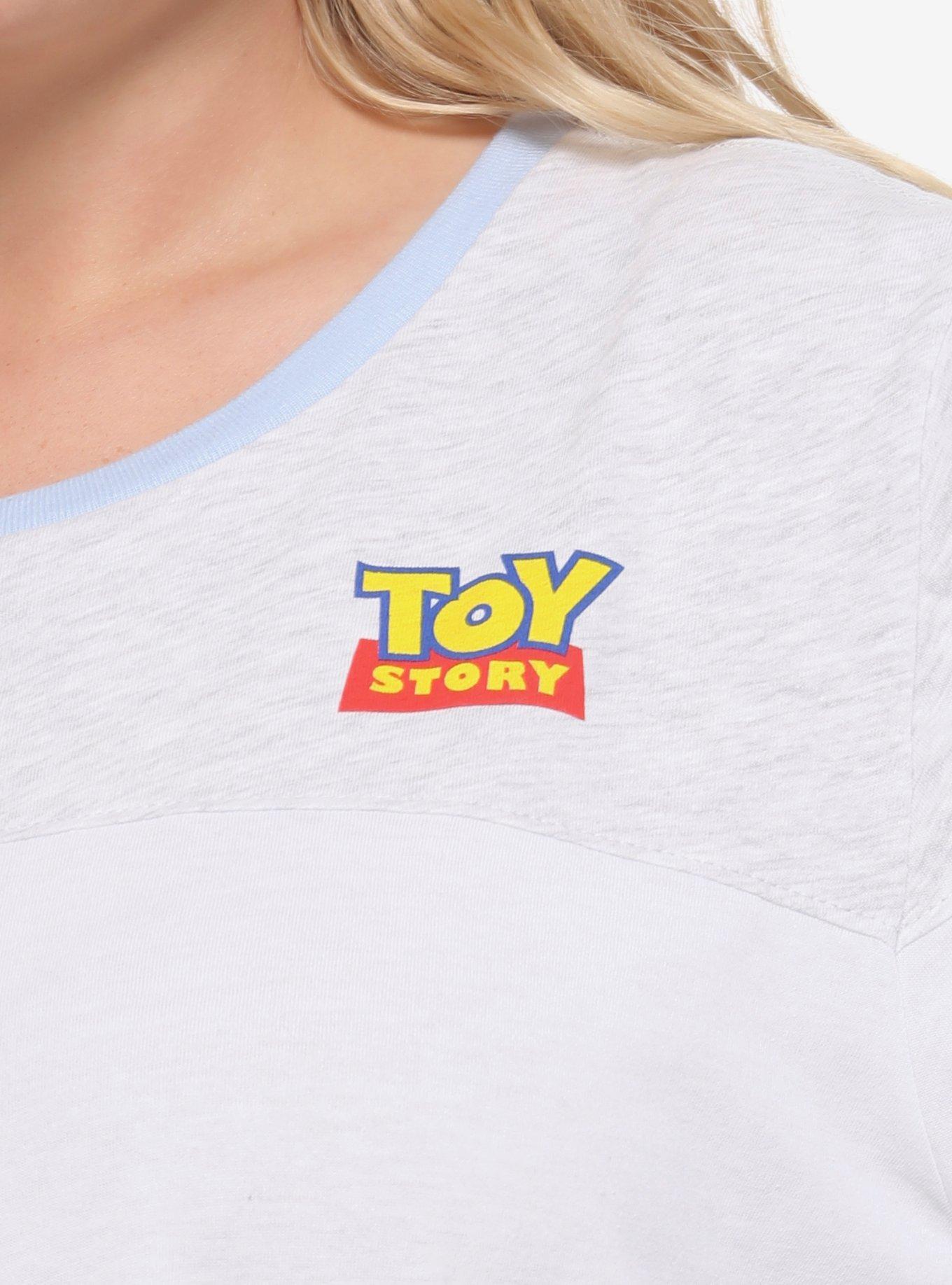Her Universe Disney Pixar Toy Story Cloud Color-Block Oversized T-Shirt Plus Size, , alternate