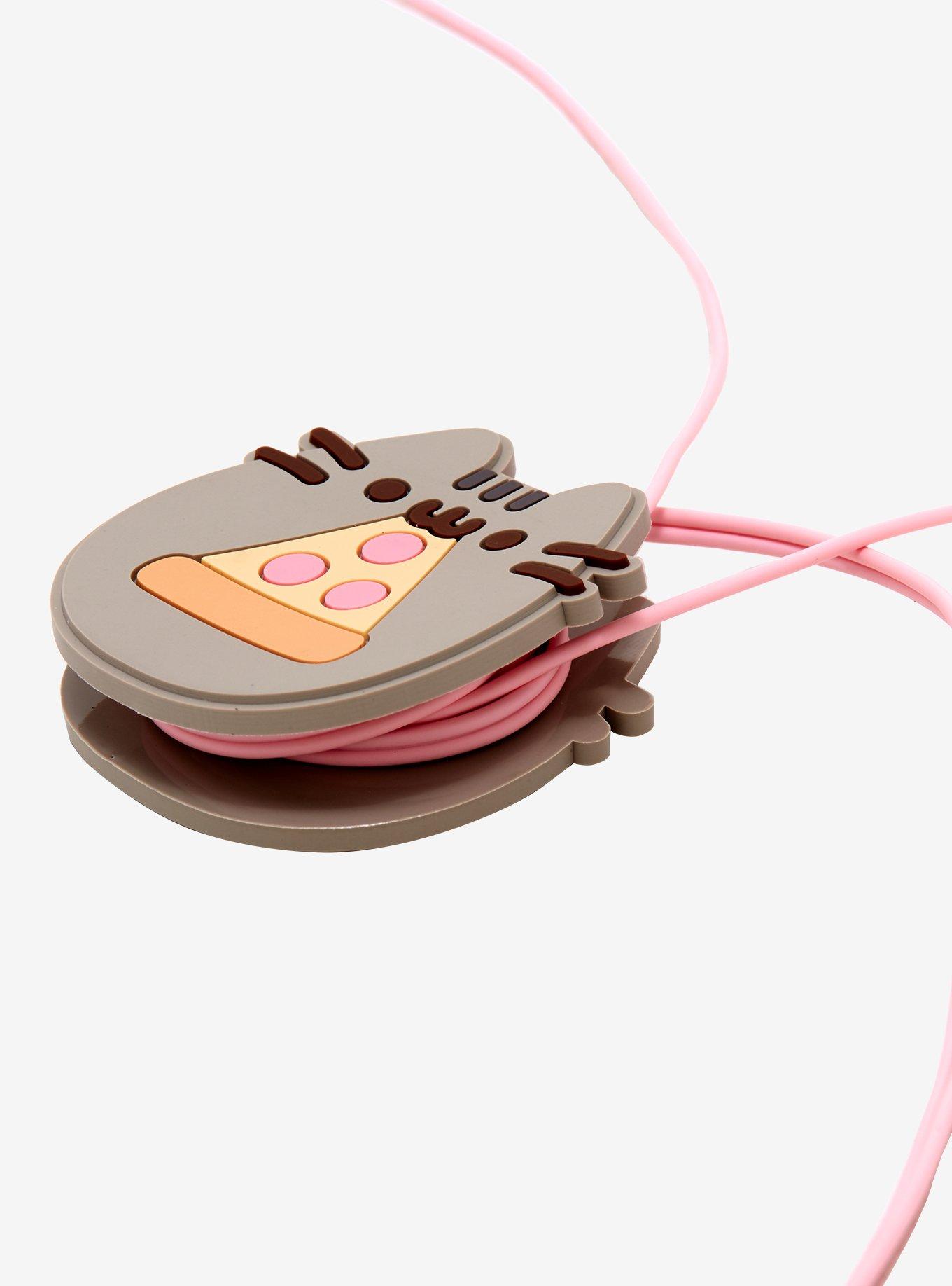 Pusheen Pizza Earbuds, , alternate