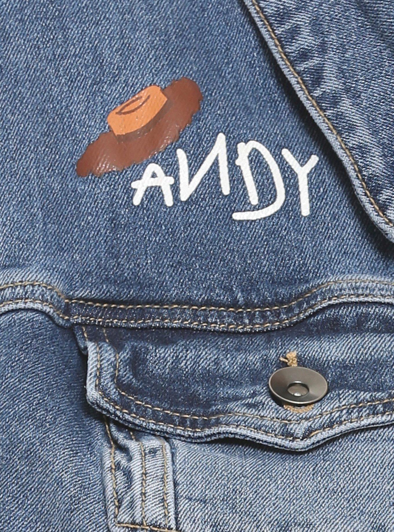 Disney Pixar Toy Story Woody Denim Vest Plus Size, , alternate
