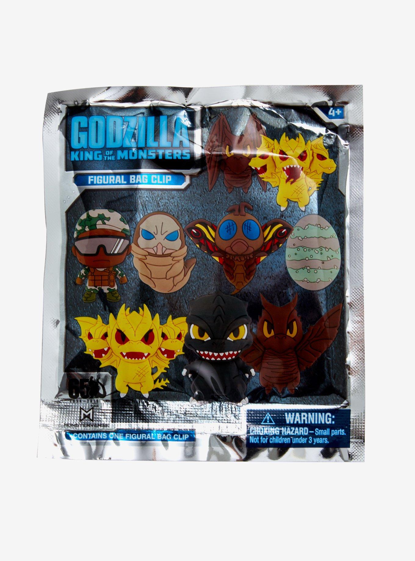 Godzilla: King Of The Monsters Blind Bag Figural Bag Clip, , alternate