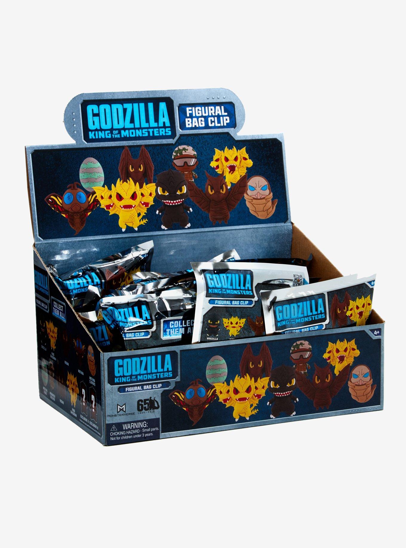 Godzilla: King Of The Monsters Blind Bag Figural Bag Clip