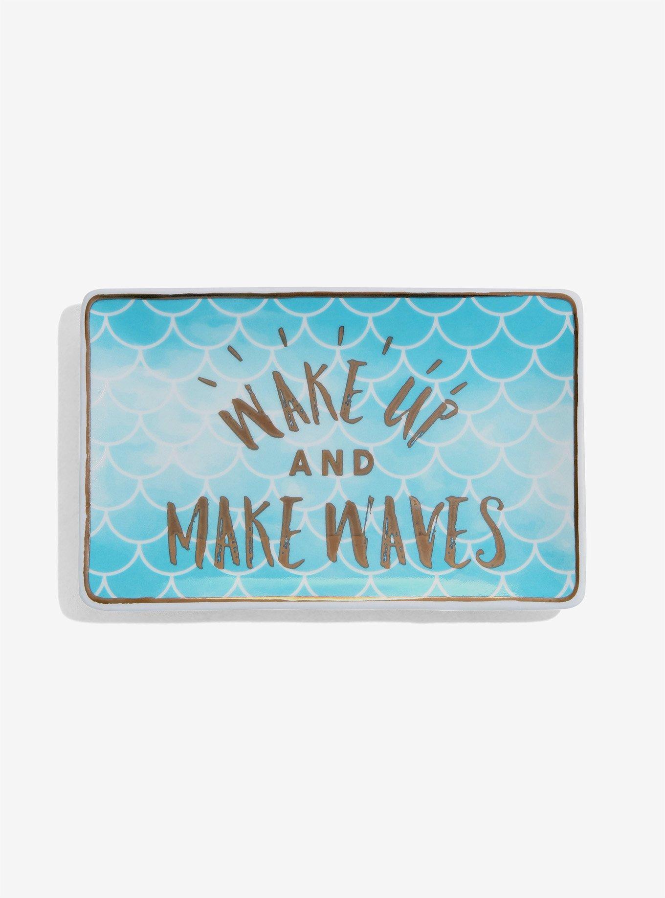 Wake Up & Make Waves Trinket Tray, , alternate
