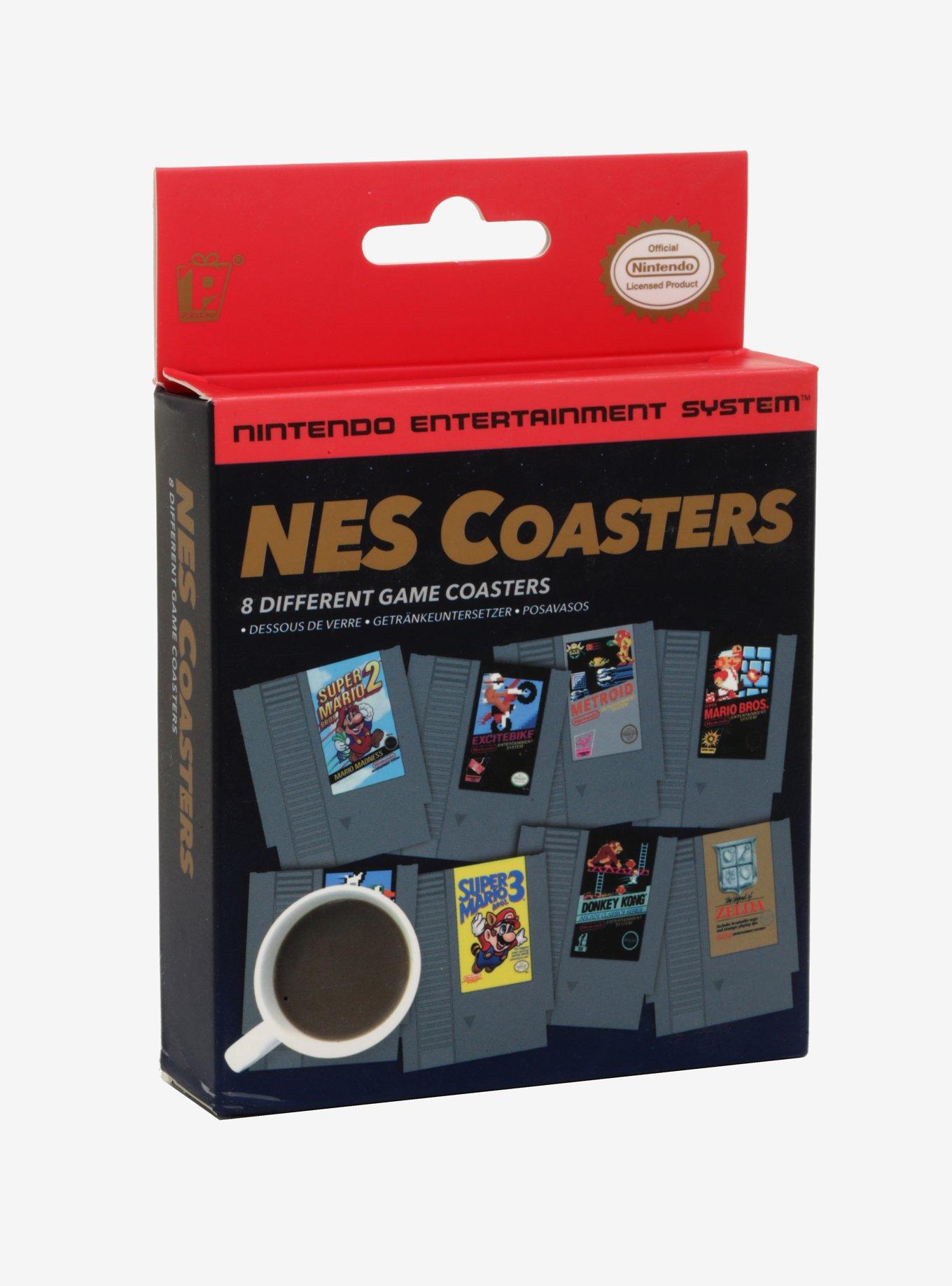 Plus Size Nintendo NES Cartridge Coasters, , alternate