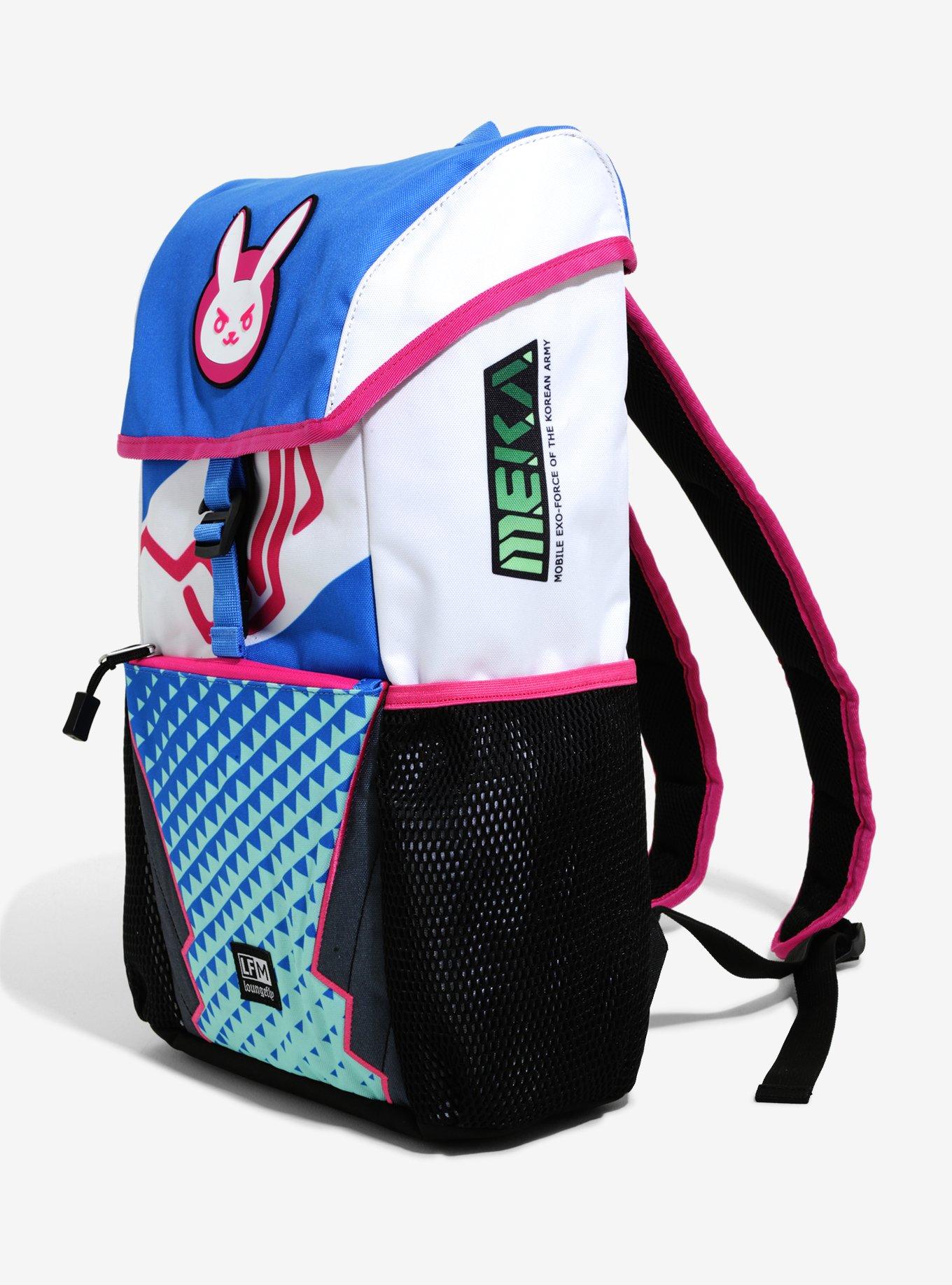 Loungefly Overwatch D.Va Built-Up Backpack, , alternate