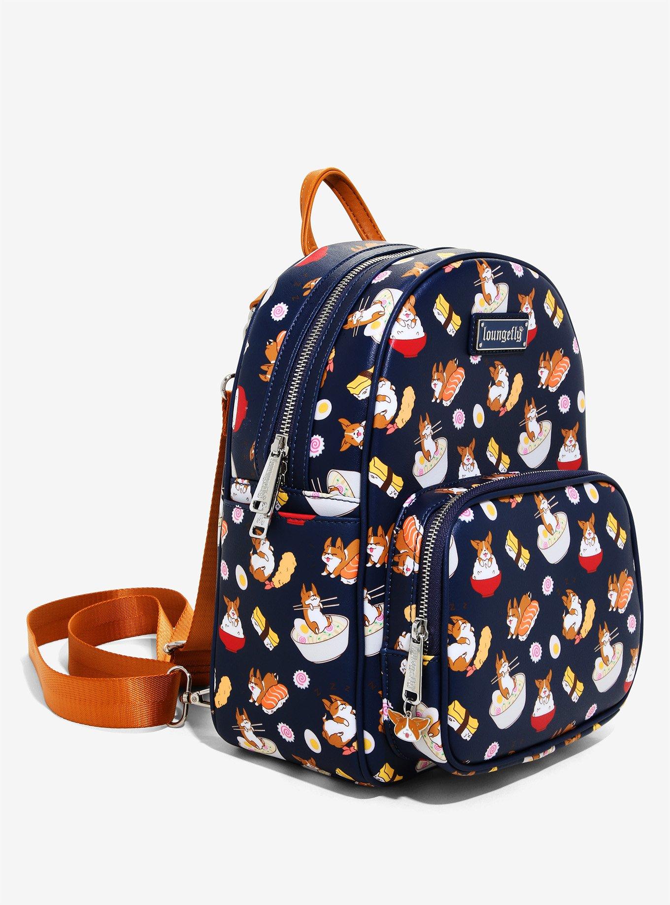 Loungefly Corgi Food Mini Backpack - BoxLunch Exclusive, , alternate