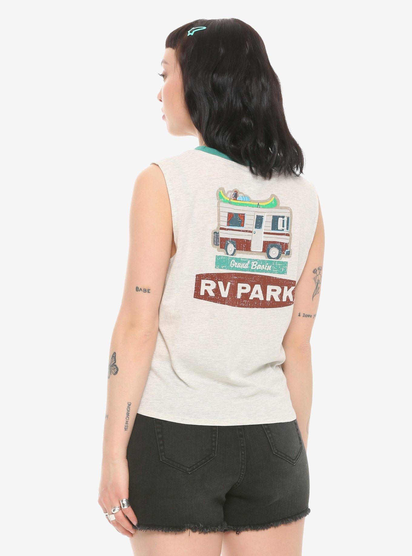 Her Universe Disney Pixar Toy Story 4 RV Park Tie-Front Girls Tank Top, MULTI, alternate
