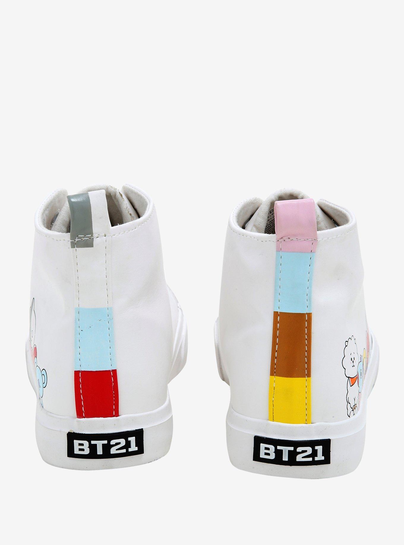 BT21 Hi-Top Sneakers, , alternate