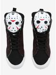 Friday The 13th Jason Mask Hi-Top Sneakers, , alternate