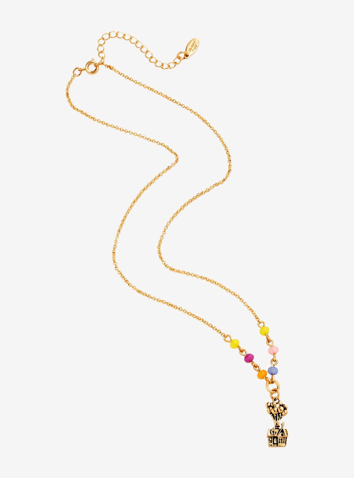 Disney Pixar Up Balloon Pendant Necklace - BoxLunch Exclusive, , alternate