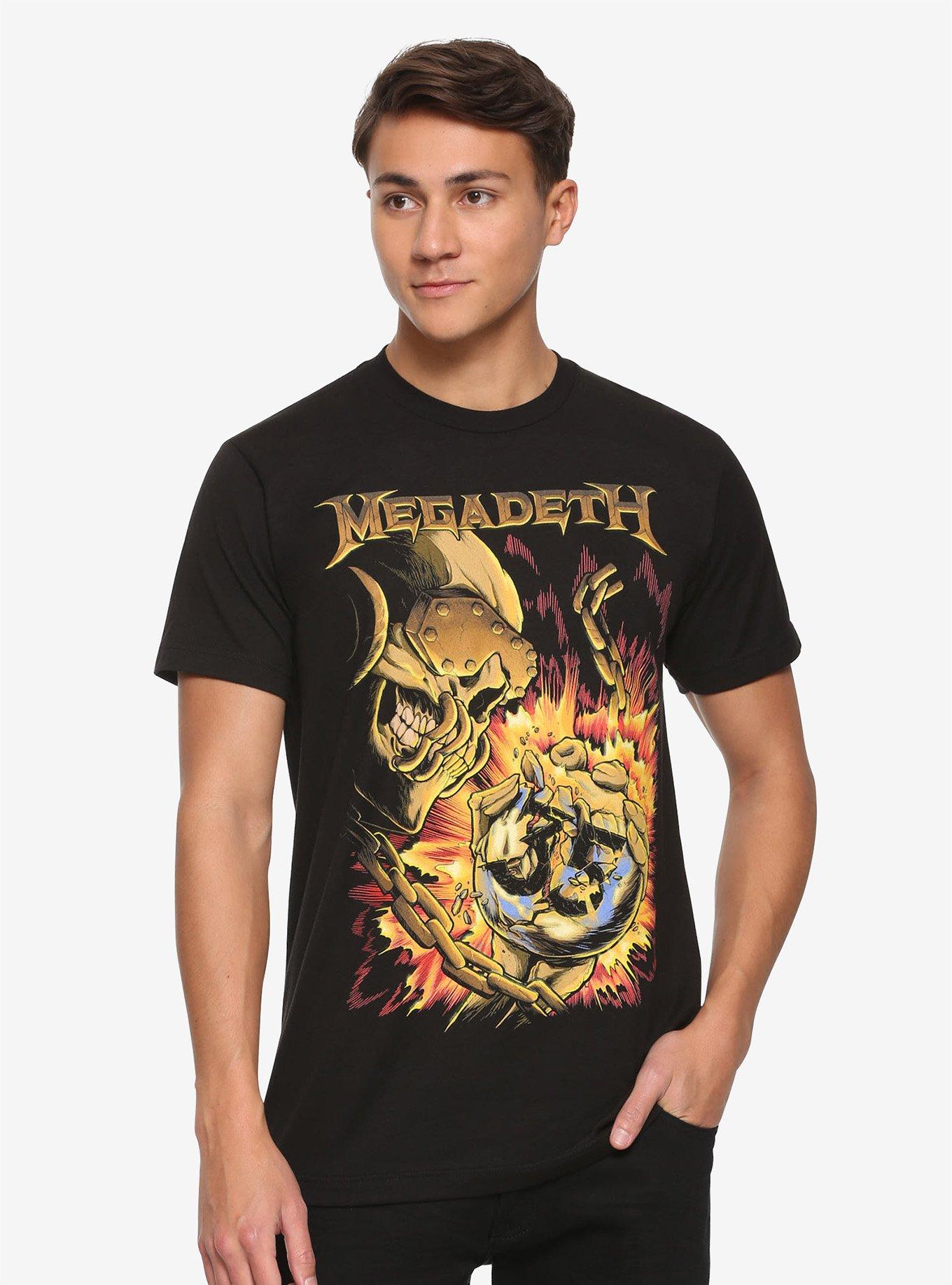 Megadeth 35th Anniversary Vic T-Shirt, BLACK, alternate