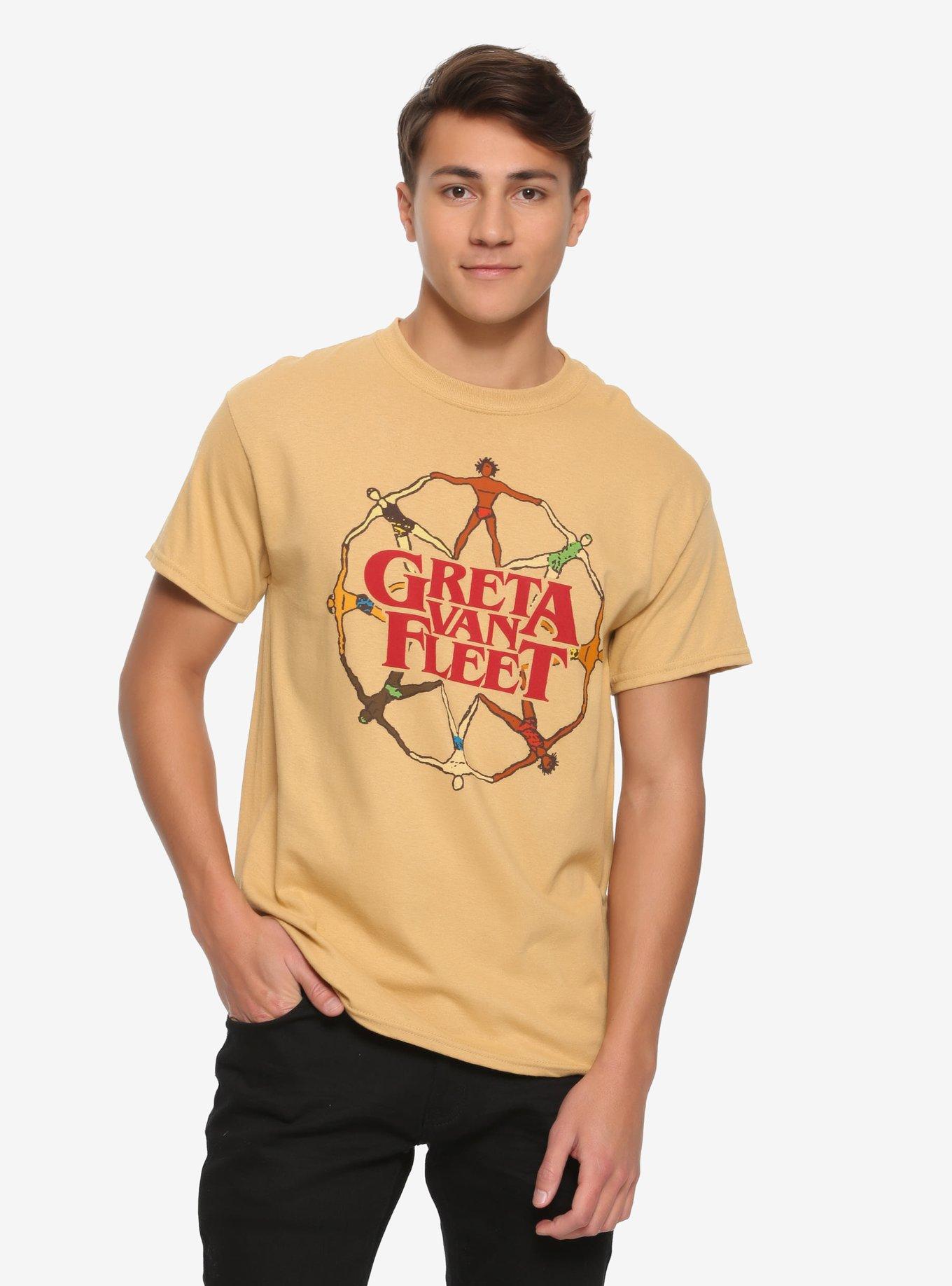 Greta Van Fleet Circle Of People T-Shirt, , alternate