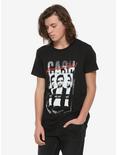 Johnny Cash American Rebel Mug Shot T-Shirt, BLACK, alternate
