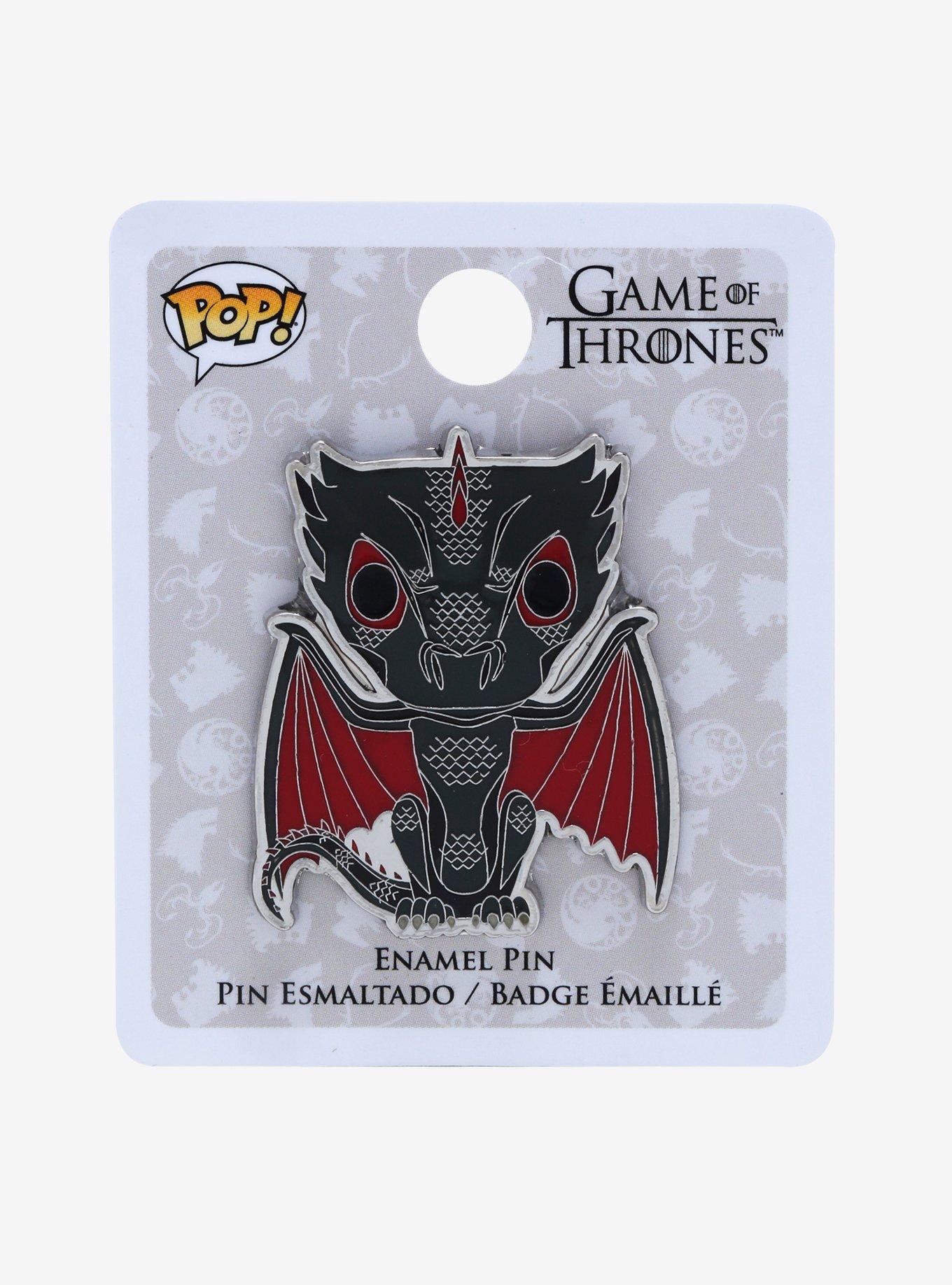 Funko Pop! Game of Thrones Drogon Enamel Pin, , alternate