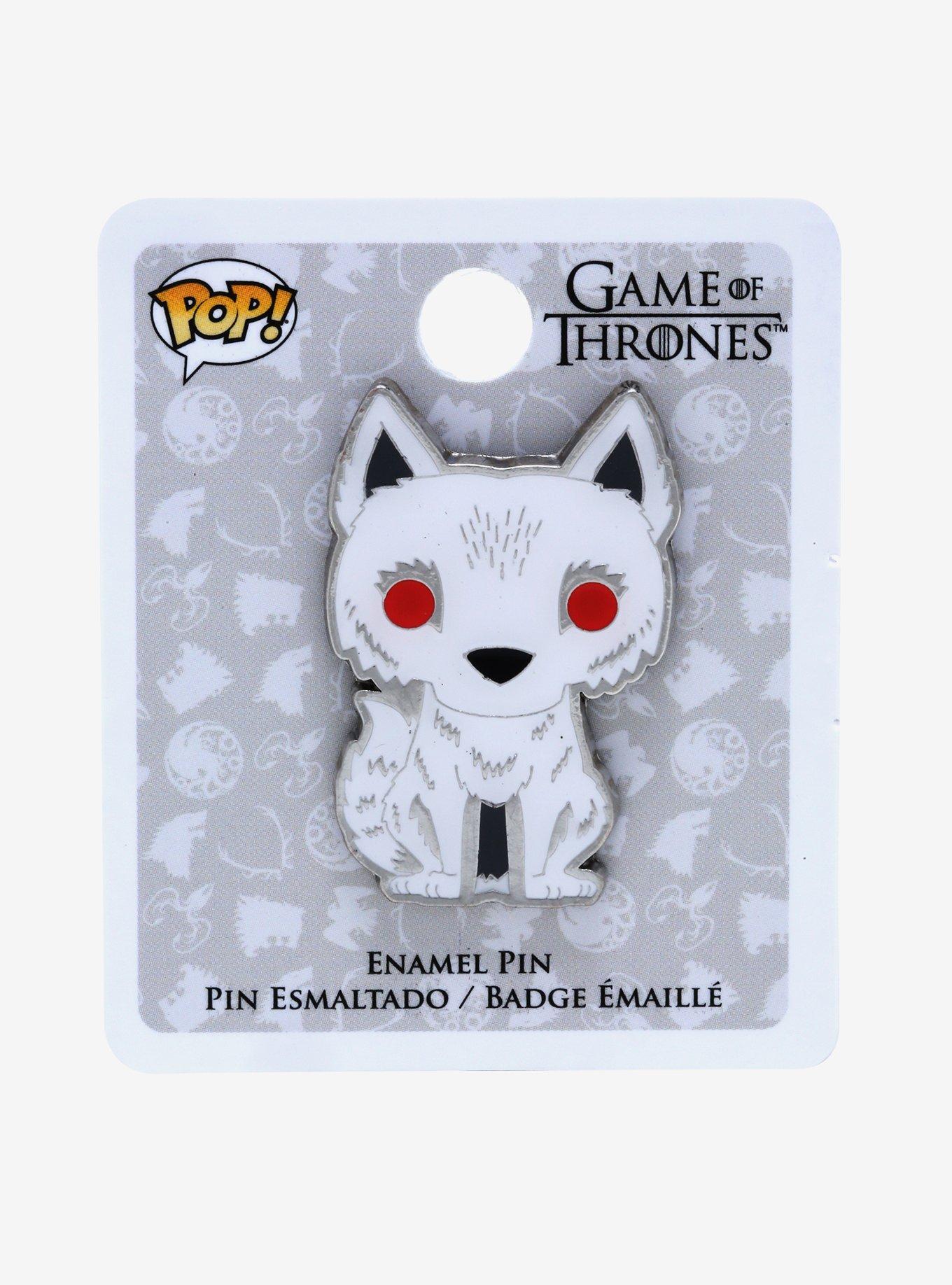 Funko Pop! Game of Thrones Ghost Enamel Pin, , alternate