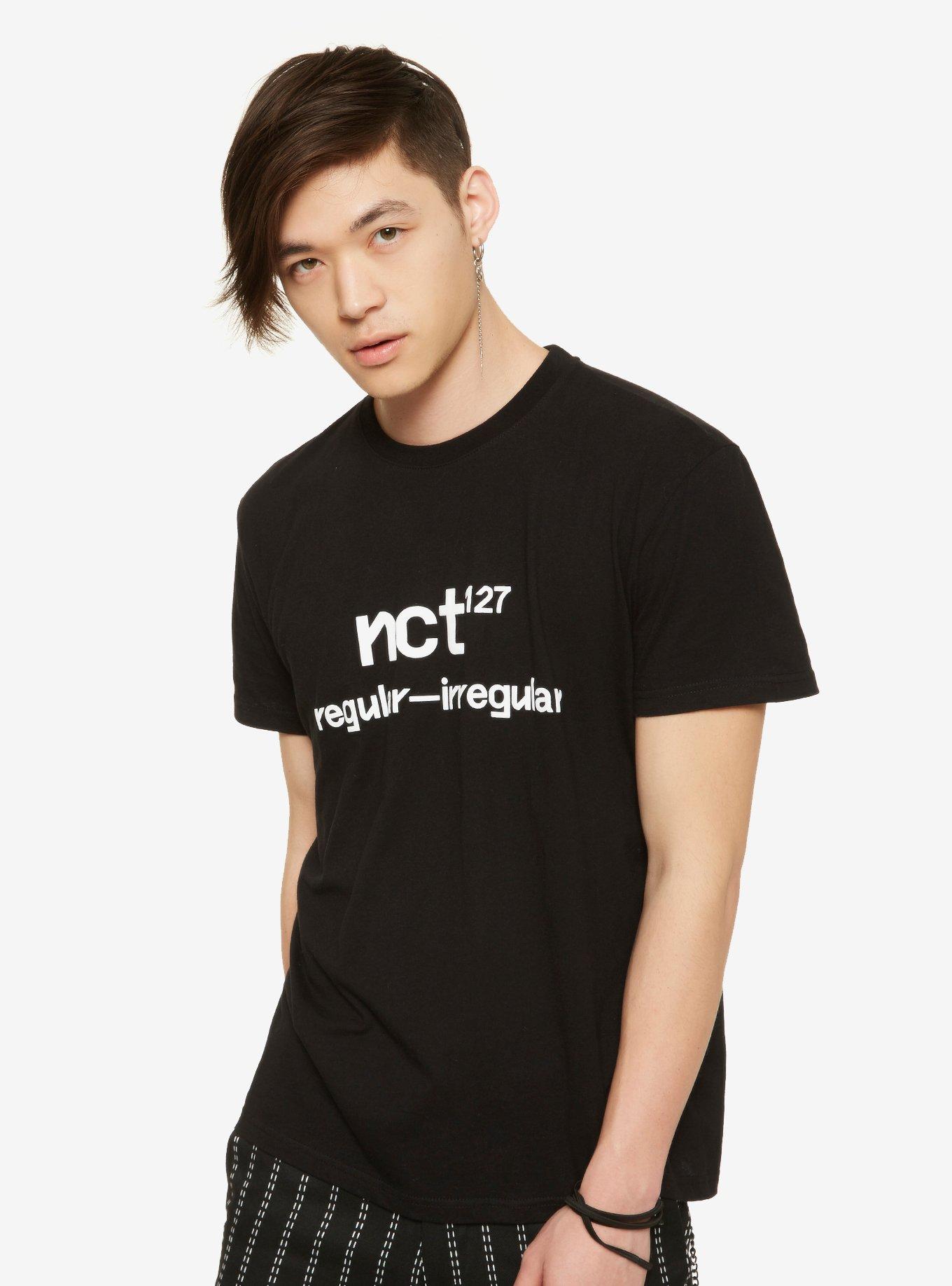 NCT 127 Regular-Irregular T-Shirt, BLACK, alternate