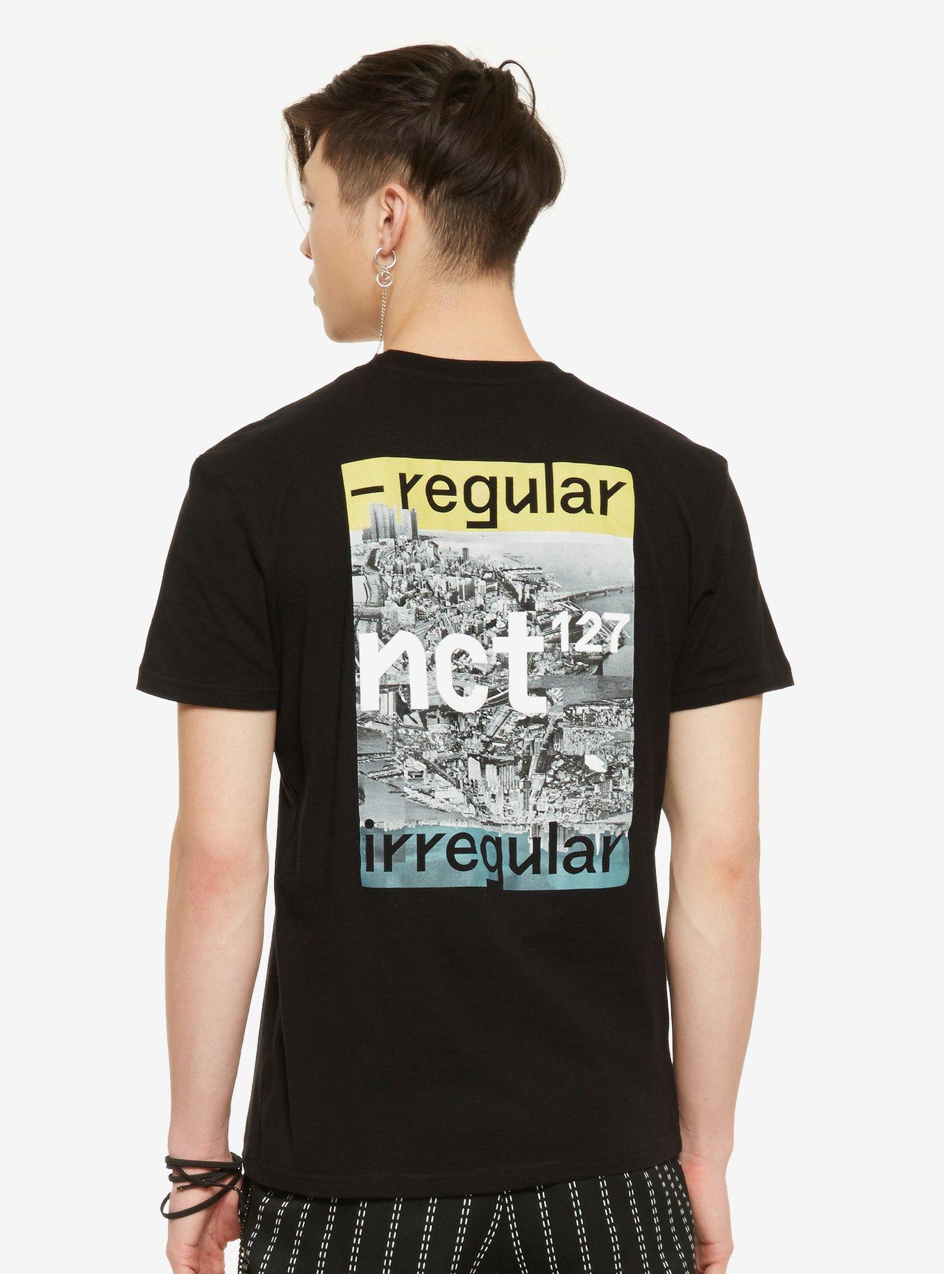 Nct 127 irregular hot sale banded black sweatshirt