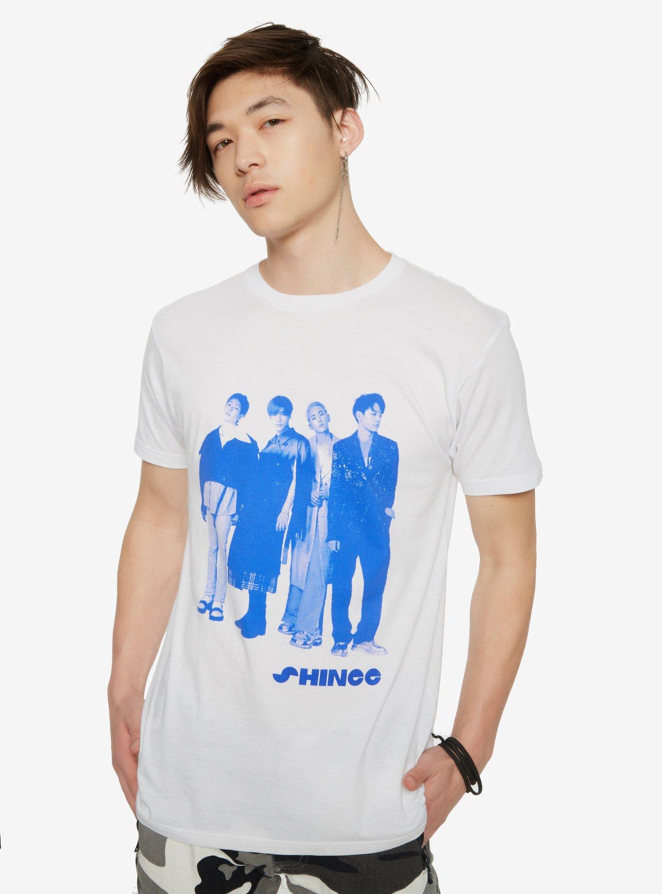 SHINee Blue Print T-Shirt, , alternate