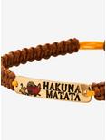 Disney The Lion King Hakuna Matata Cord Bracelet - BoxLunch Exclusive, , alternate