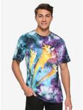 Corgi Rainbow Galaxy Tie-Dye T-Shirt, , alternate