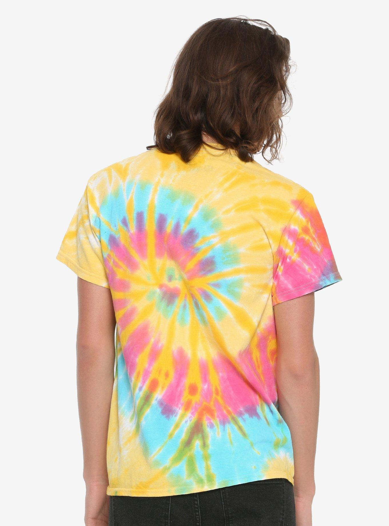 Wake Me When Pizza Tie-Dye T-Shirt By Fox Shiver Hot Topic Exclusive, , alternate