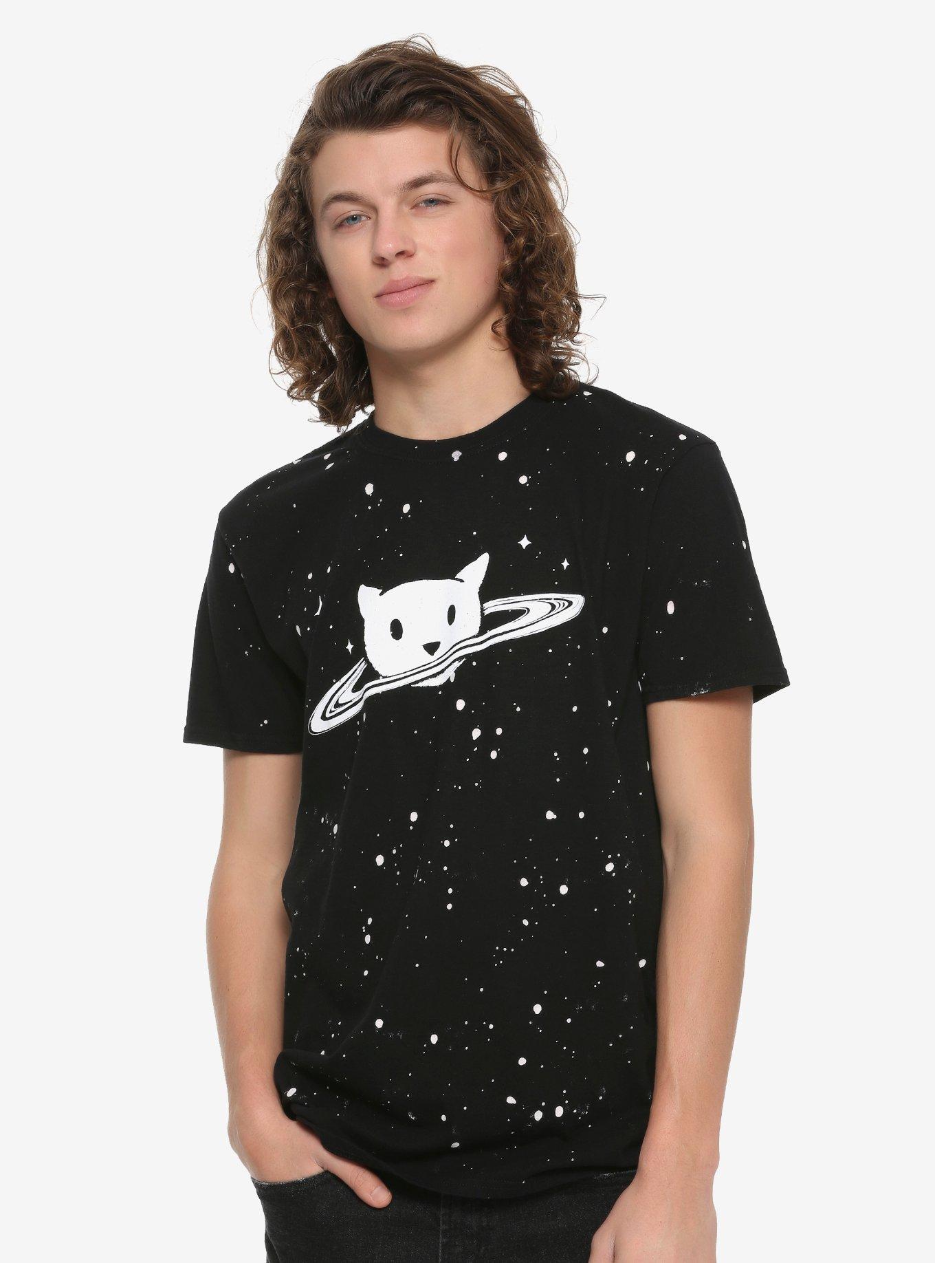 Caturn T-Shirt By Fox Shiver, , alternate