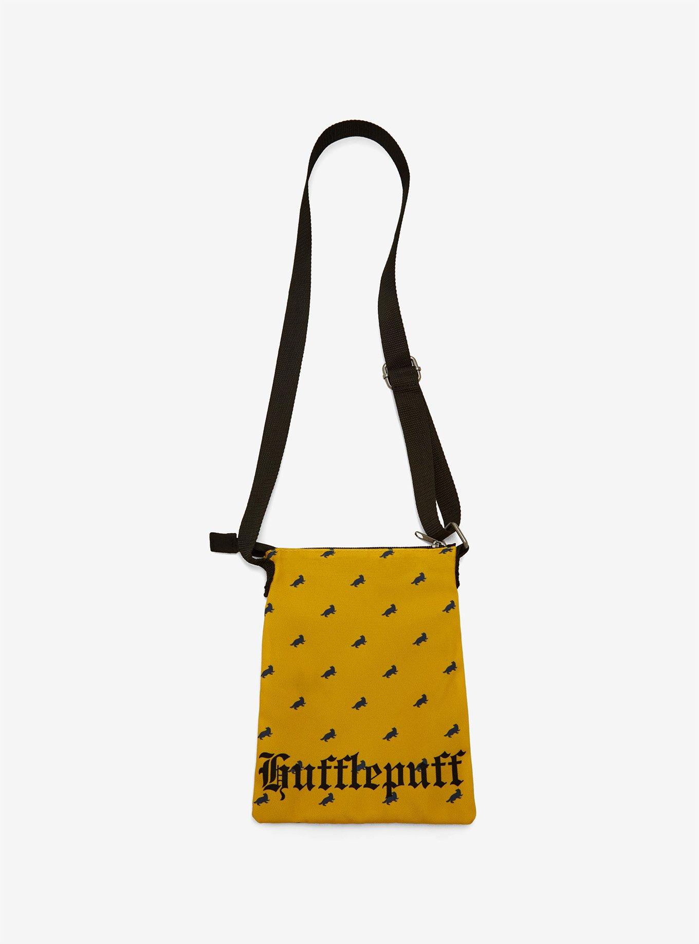 Loungefly Harry Potter Hufflepuff Passport Crossbody Bag, , alternate