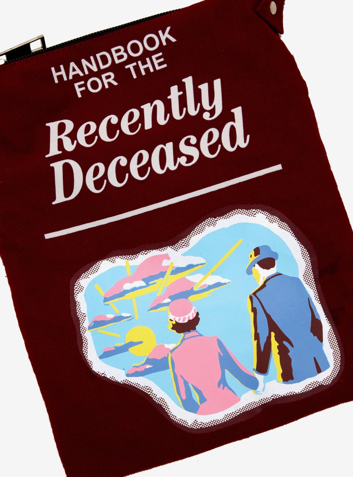 Beetlejuice Handbook For The Recently Deceased Passport Crossbody Bag, , alternate
