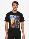 Disney Kingdom Hearts III Game Cover T-Shirt Hot Topic Exclusive, MULTI, alternate