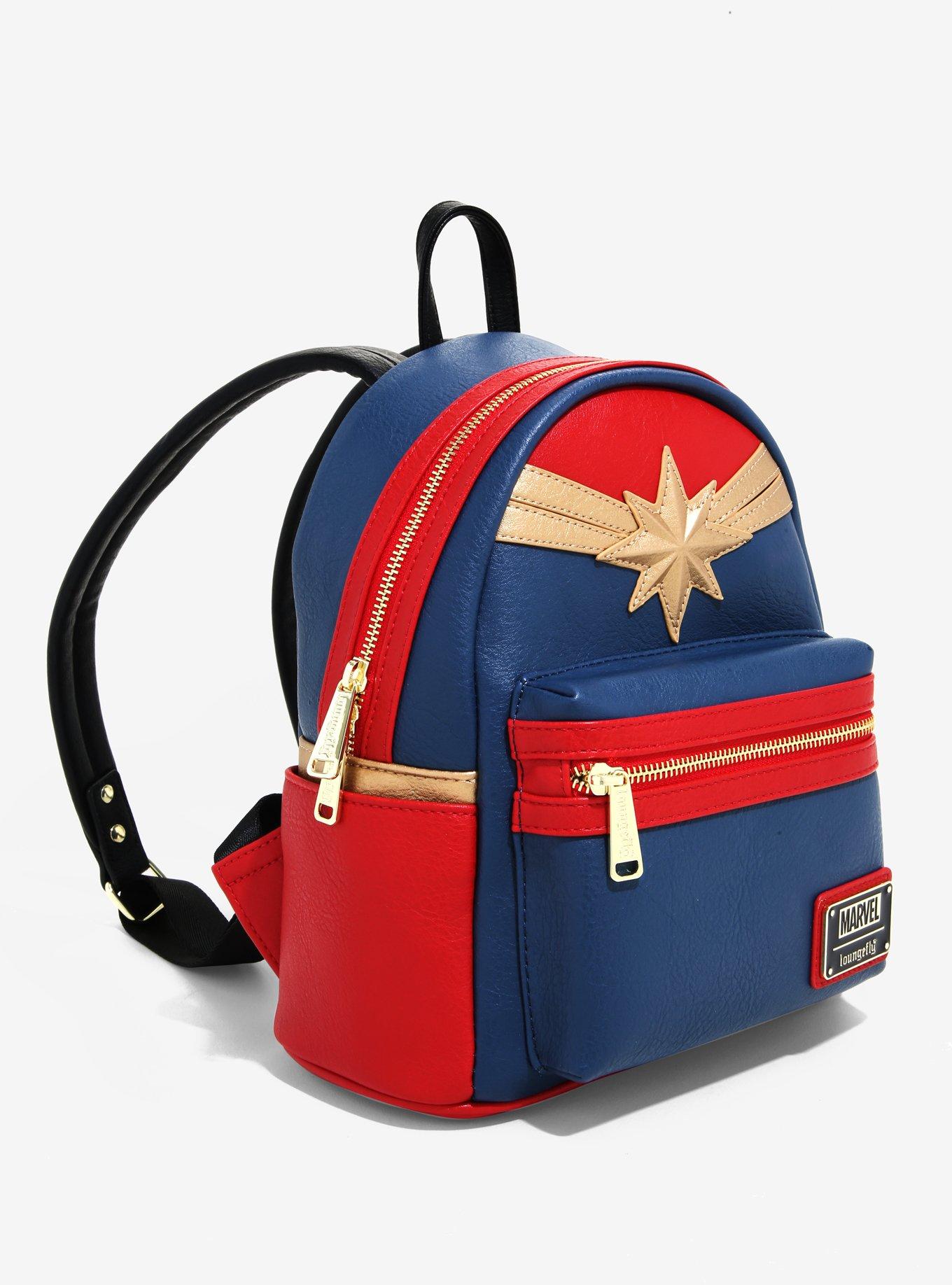 Loungefly Marvel Captain Marvel Mini Backpack, , alternate