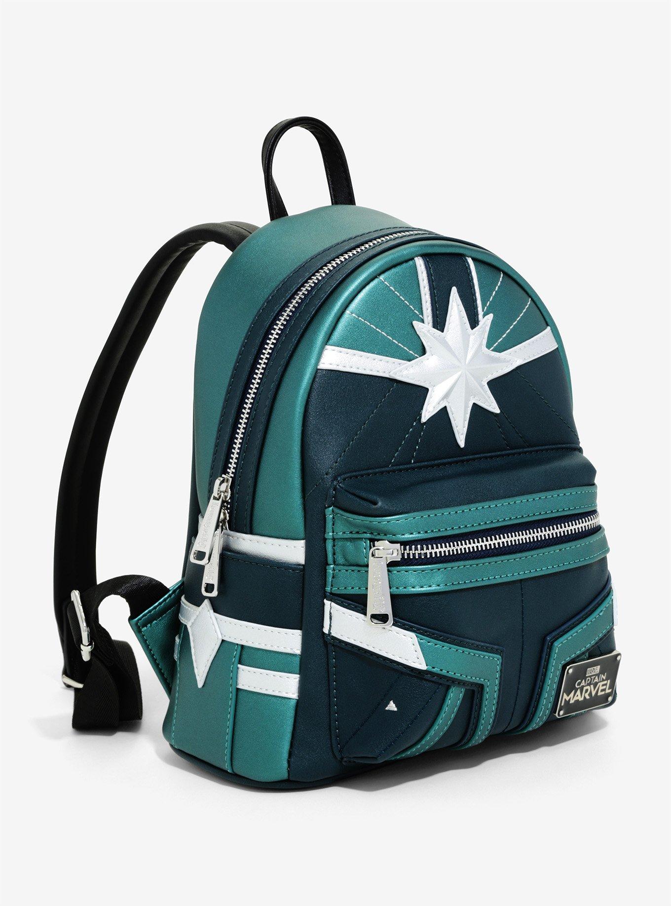 Loungefly Marvel Captain Marvel Kree Mini Backpack, , alternate