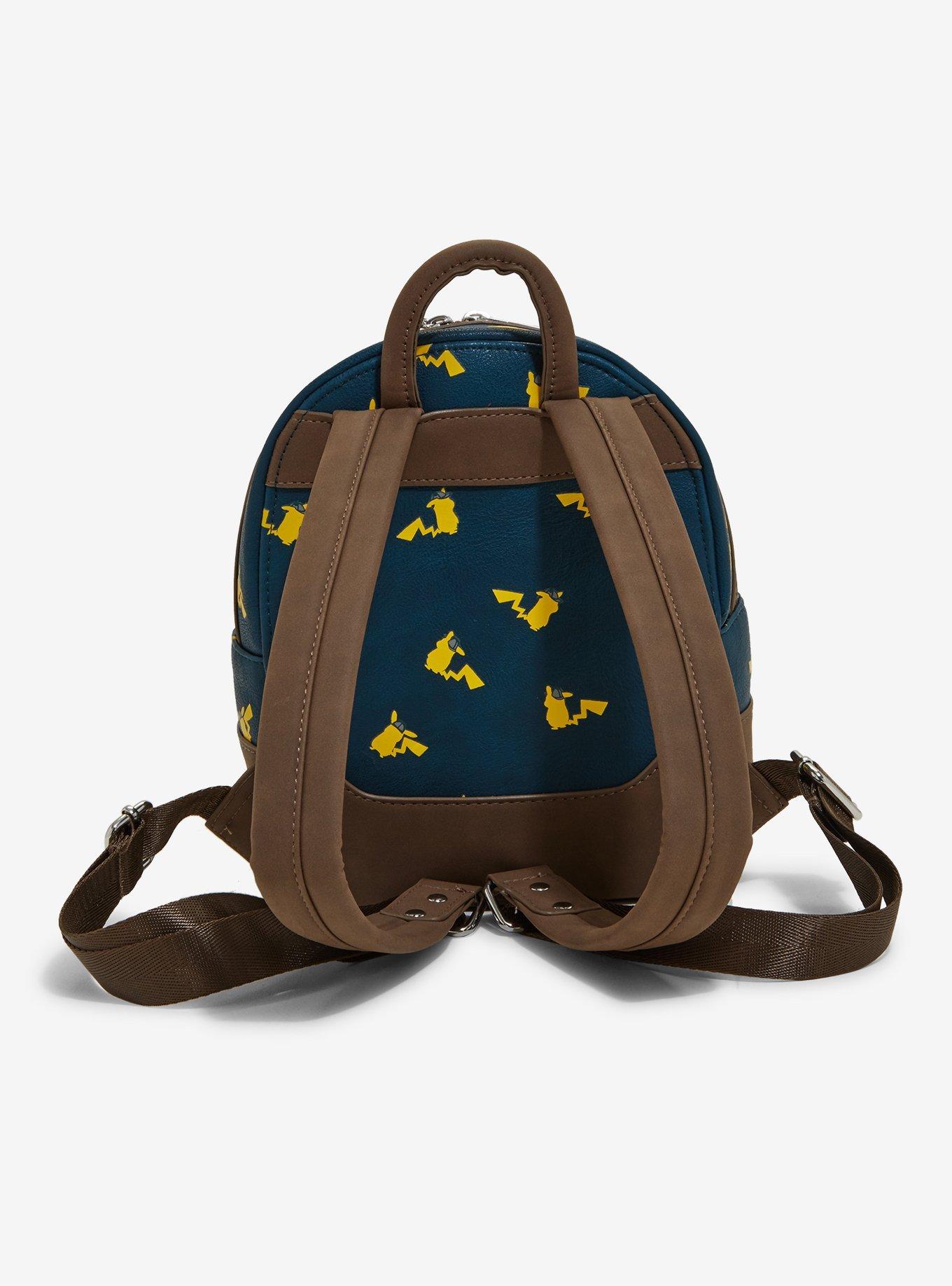 Loungefly Pokemon Detective Pikachu Micro Mini Backpack, , alternate