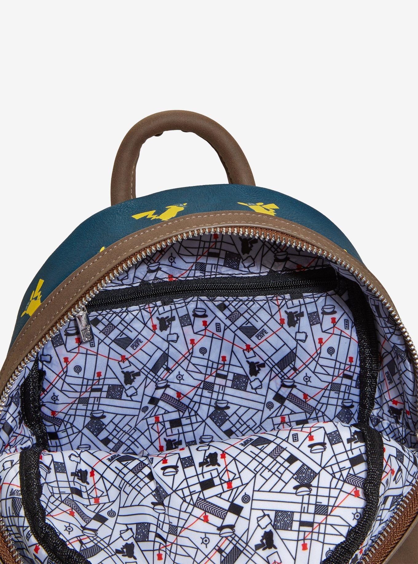 Loungefly Pokemon Detective Pikachu Micro Mini Backpack, , alternate