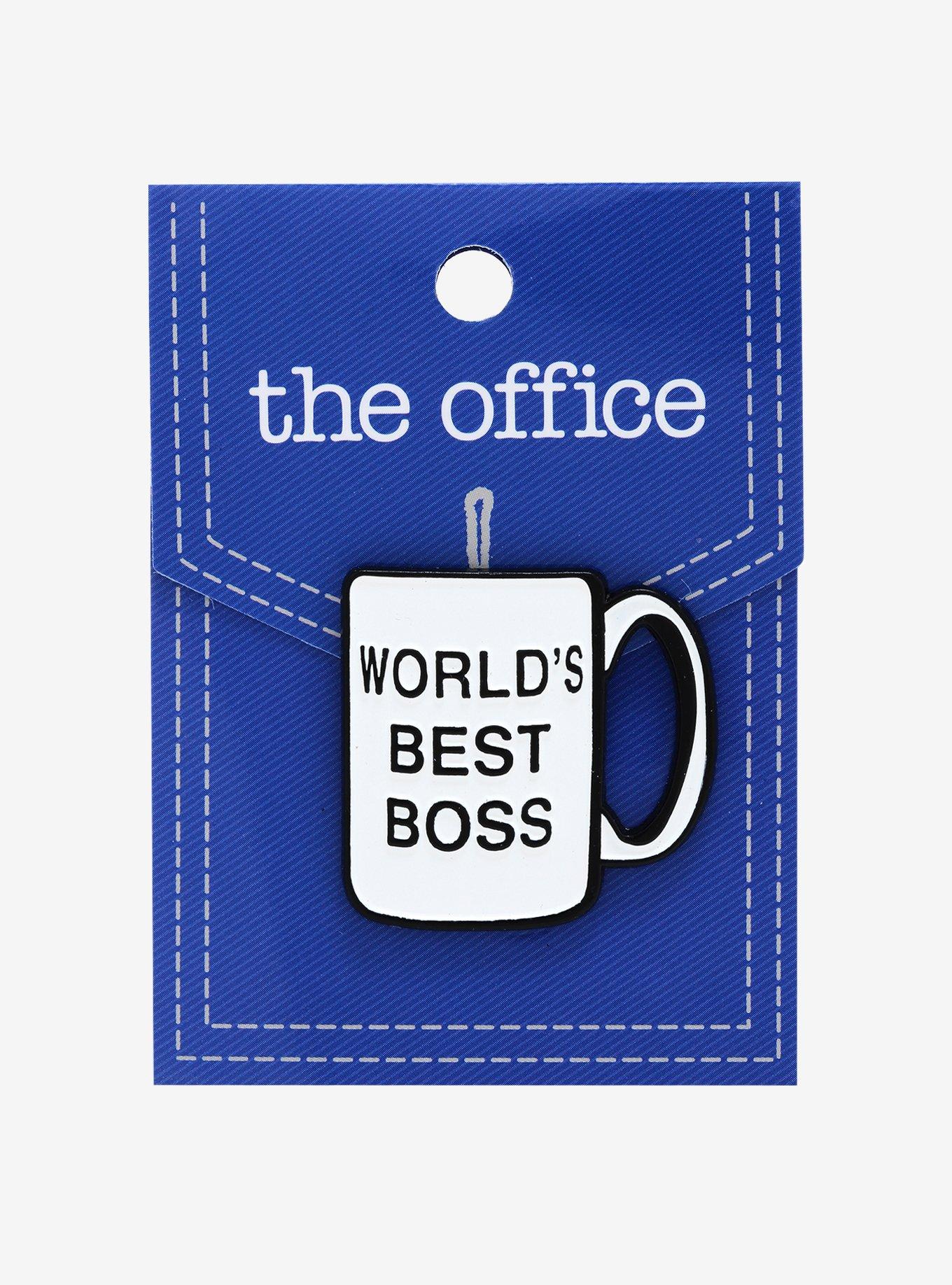 The Office World's Best Boss Enamel Pin, , alternate