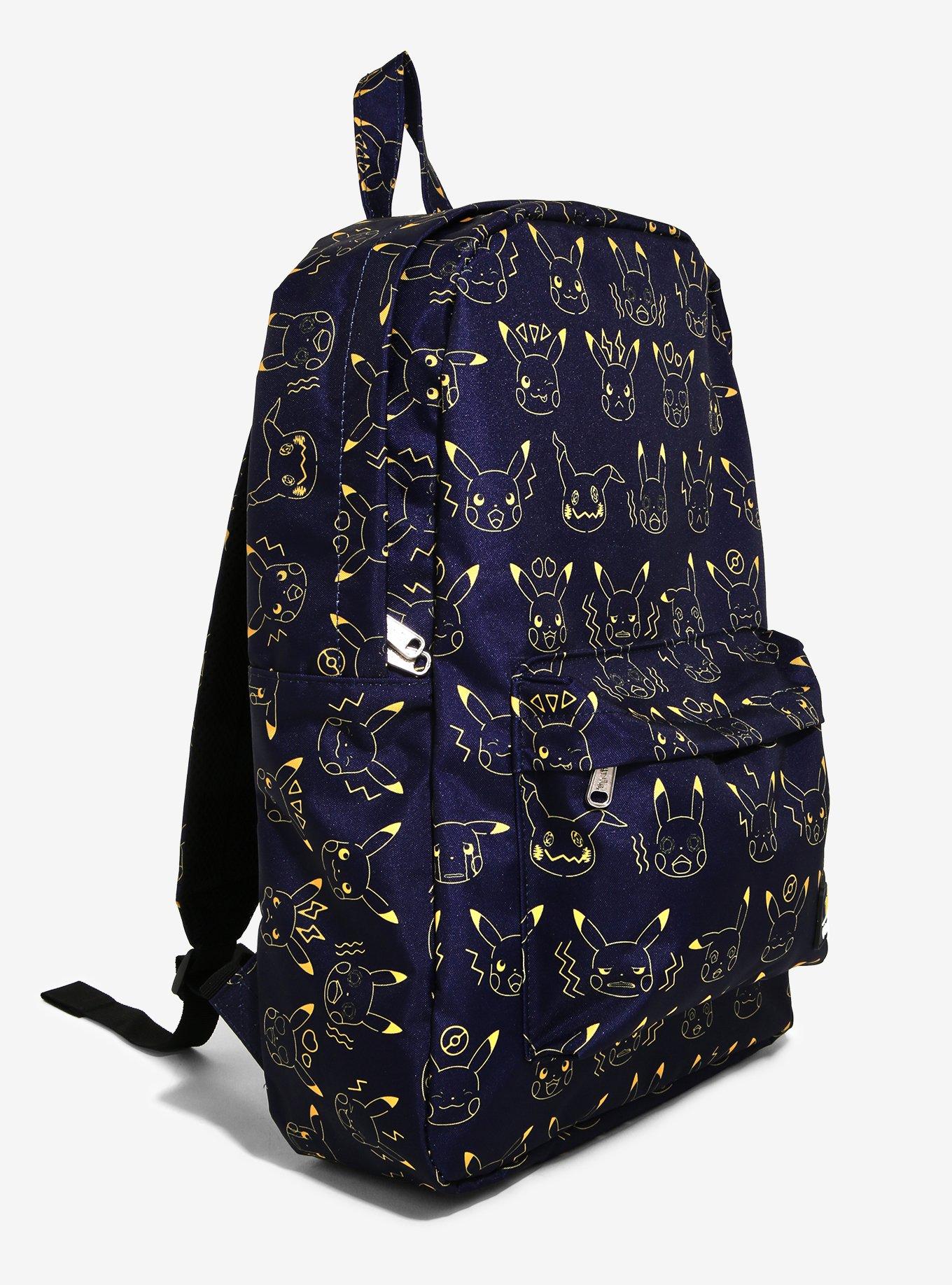 Loungefly Pokemon Pikachu Expressions Backpack, , alternate