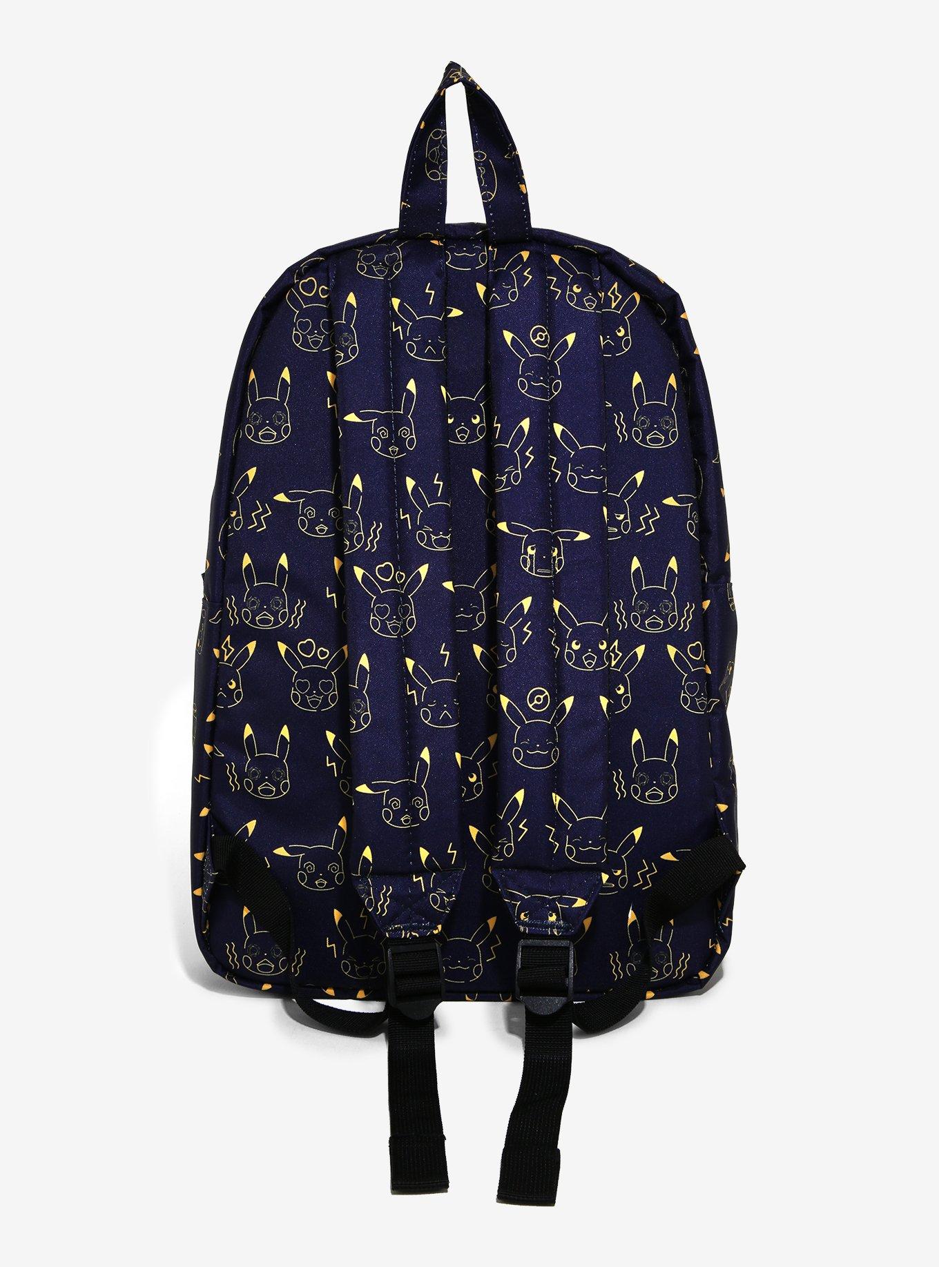 Loungefly Pokemon Pikachu Expressions Backpack, , alternate