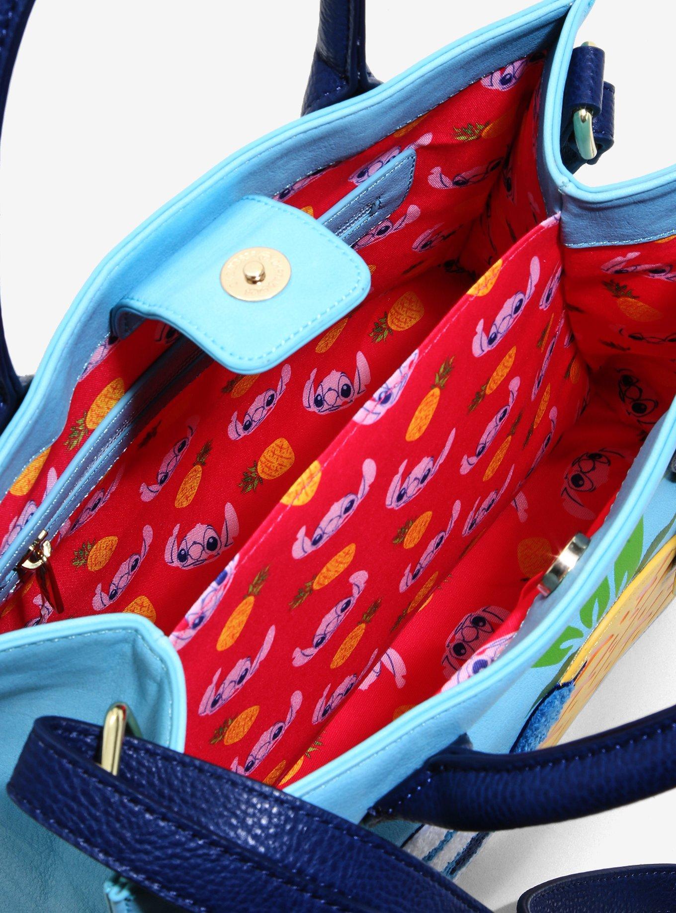 Loungefly Disney Lilo & Stitch Chenille Stitch Handbag, , alternate