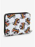 Loungefly Disney Mickey Mouse Rainbow Small Zip-Around Wallet NEW 