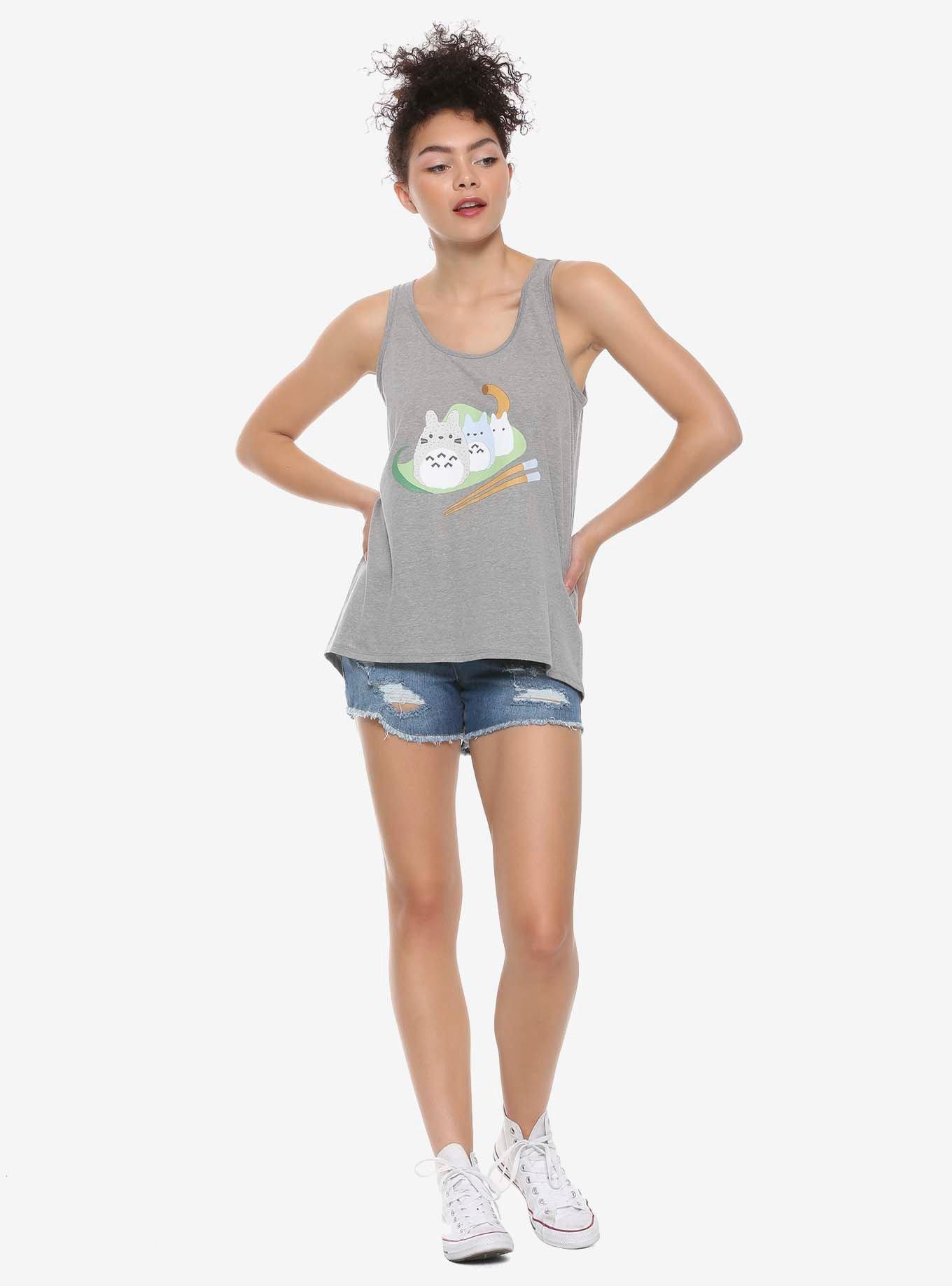 Her Universe Studio Ghibli My Neighbor Totoro Onigiri Hi-Low Tank Top, , alternate